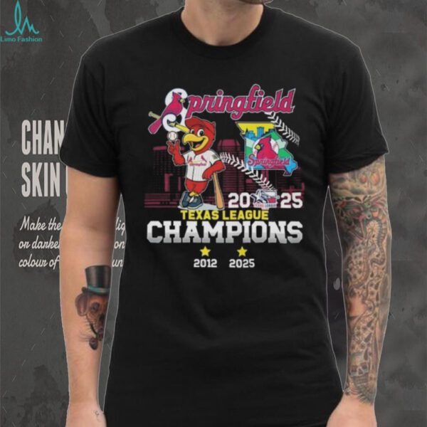 Official Springfield 2025 Texas League Champions Shirt