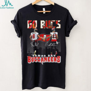Official Tampa Bay Buccaneers Mayfield And Evans Go Bucs Signatures 2025 Shirt