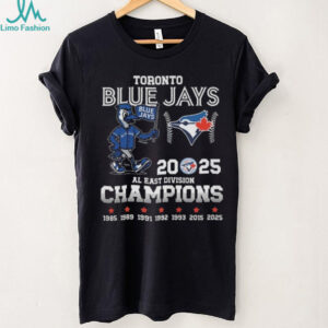 Official Toronto Blue Jays Mascot Baseball AL Central Division Champions Shirt