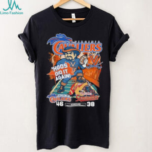 Official UVA Mascot Hoos Did It Again Virginia Cavaliers 46 38 Florida State Shirt