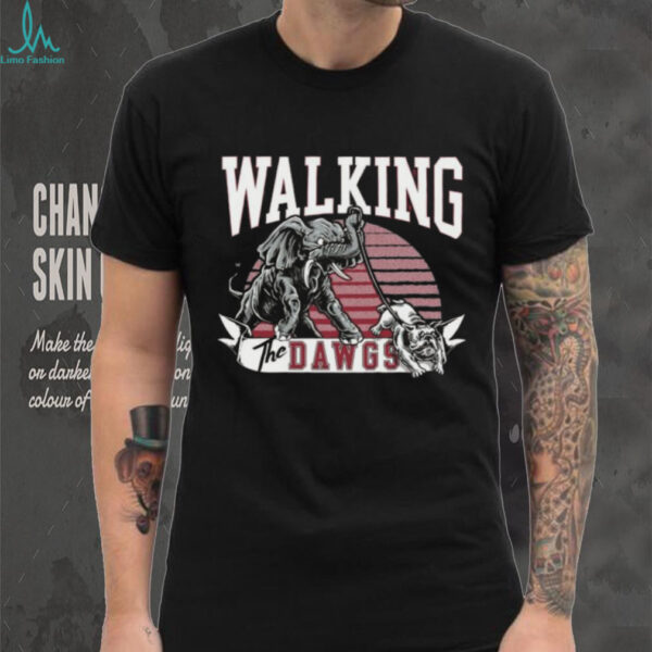 Official Walking The Dawgs Alabama Beat Georgia 2025 Shirt