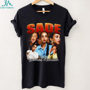 Ofiicial Sade Smooth Operator Sade Adu Vintage Bootleg T Shirt