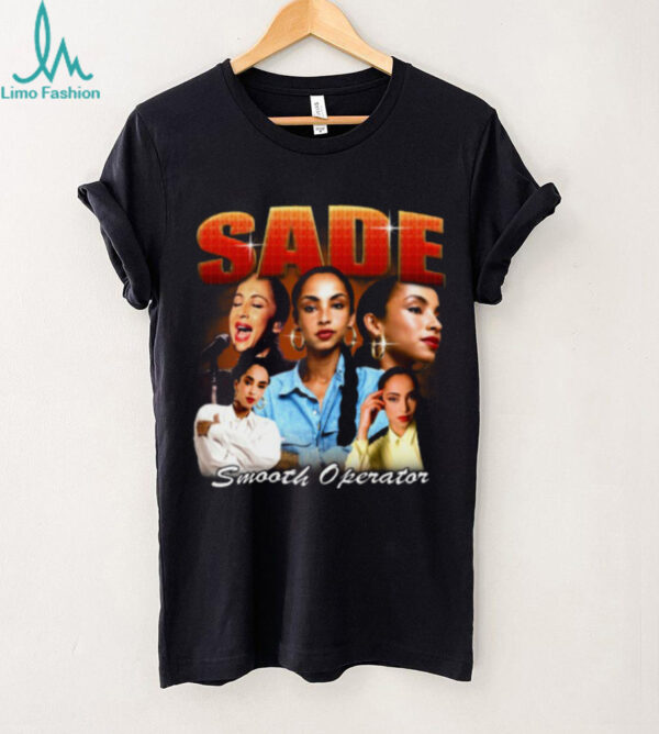 Ofiicial Sade Smooth Operator   Sade Adu Vintage Bootleg T Shirt