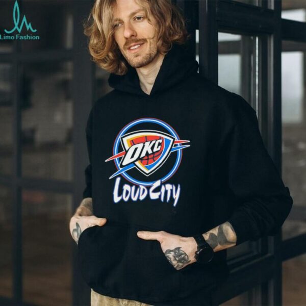 Oklahoma City Thunder loud city logo shirt