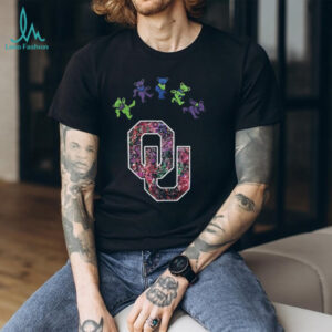 Oklahoma Sooners x Grateful Dead night 2025 bears logo shirt
