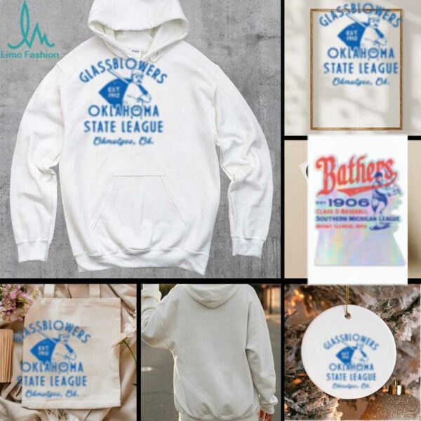 Okmulgee Glassblowers Oklahoma State League Baseball Shirt