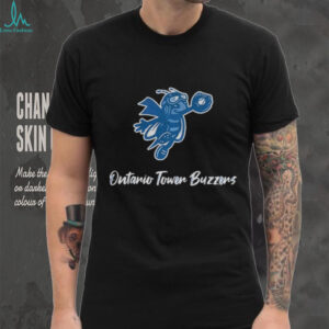Ontario Tower Buzzers Baseball mascot logo 2025 shirt