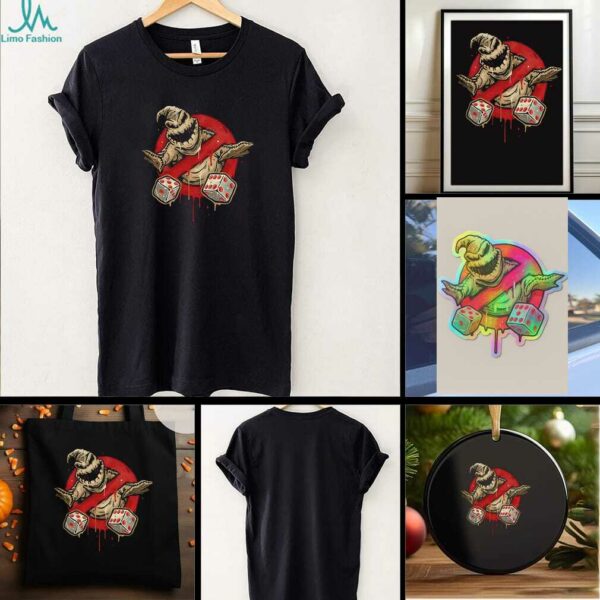 Oogie Boogie from The Nightmare Before Christmas No Boogies Allowed Halloween shirt