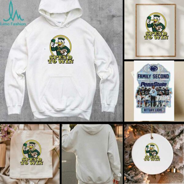 Oregon Ducks spend to win t shirt