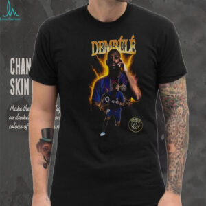 Ousmane Dembélé Paris Saint Germain FC UEFA Champions League graphic shirt