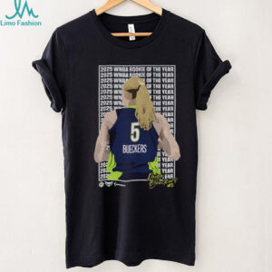 Paige Bueckers #5 Dallas Wings WNBA Rookie of the Year shirt