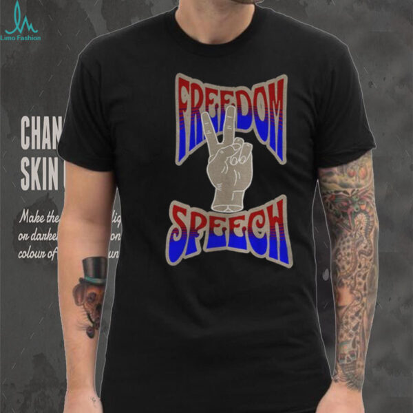 Peace hands Freedom of Speech Jimmy Kimmel 2025 shirt