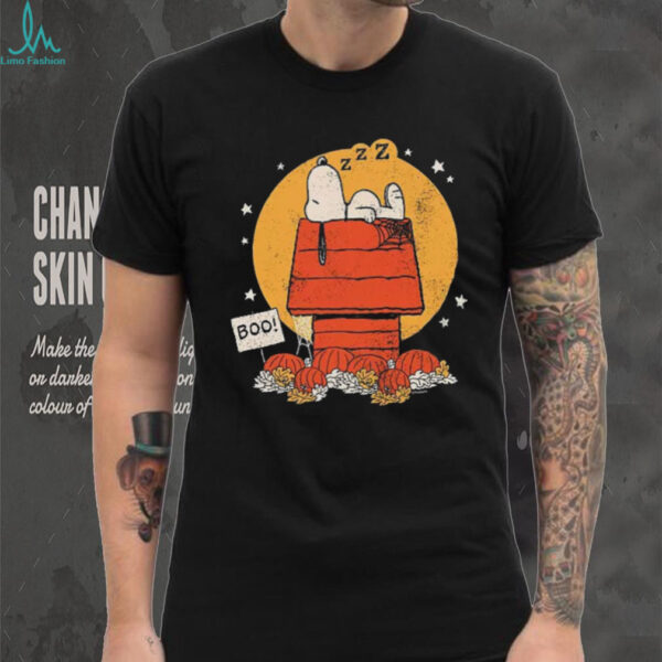 Peanuts Snoopy Halloween Dog House Graphic Tee