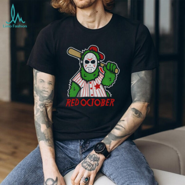 Phanatic X Jason Voorhees Philadelphia Phillies Baseball Halloween shirt