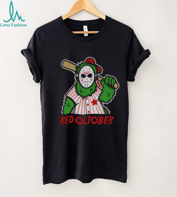 Phanatic X Jason Voorhees Philadelphia Phillies Baseball Halloween shirt