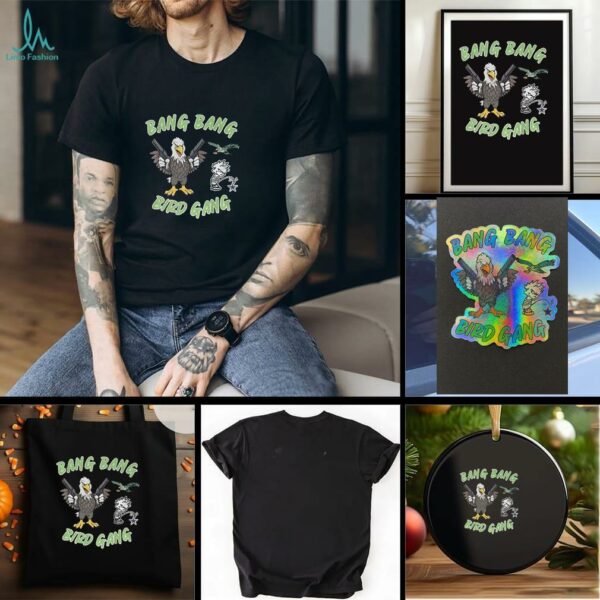 Philadelphia Eagles Bird Gang Calvin peeing on Dallas Cowboys Philly 24 20 Dallas hirt t shirt