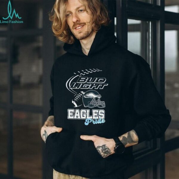 Philadelphia Eagles Bud Light pride helmet shirt