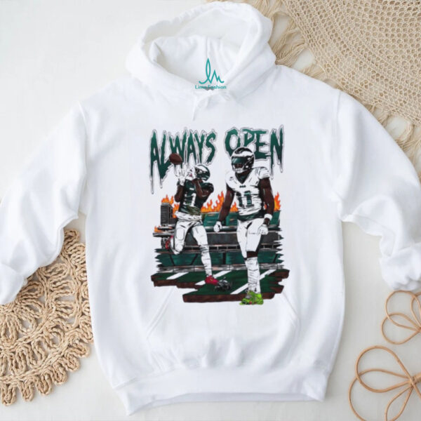 Philadelphia Eagles always open Jalen Hurts and AJ Brown shirt