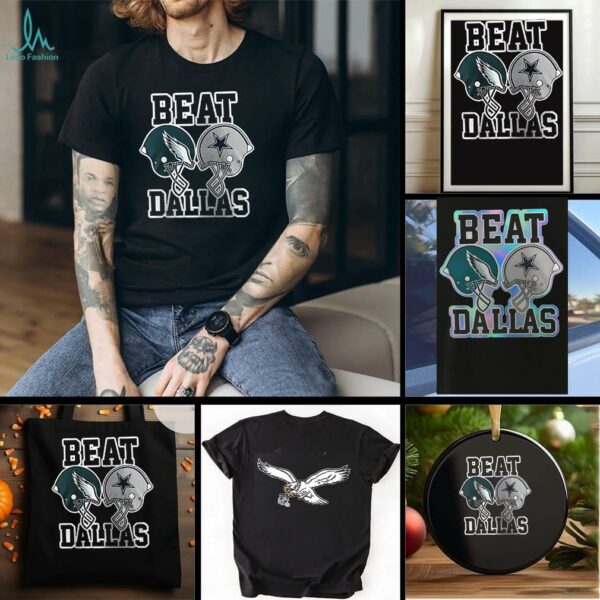Philadelphia Eagles beat Dallas Cowboys hemets shirt