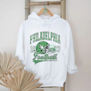 Philadelphia Eagles helmet American football team game day retro shirt