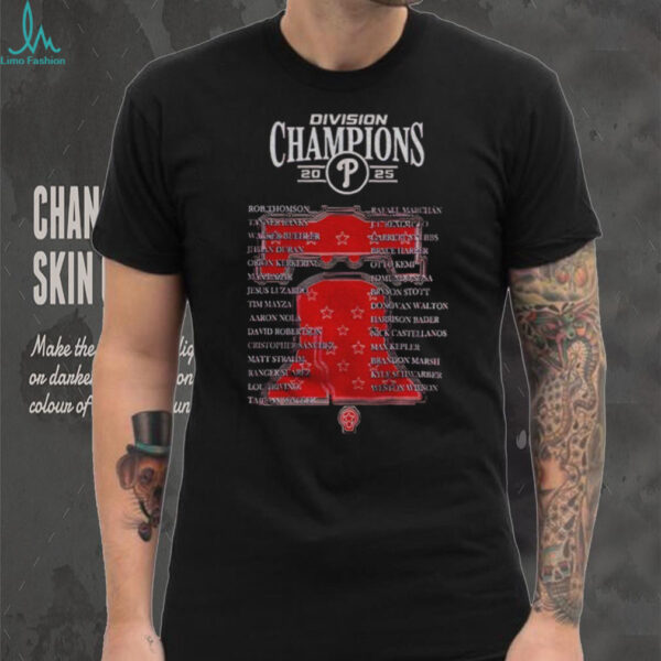 Philadelphia Phillies MLB Baseball Legend 2025 National League East Champions shirt