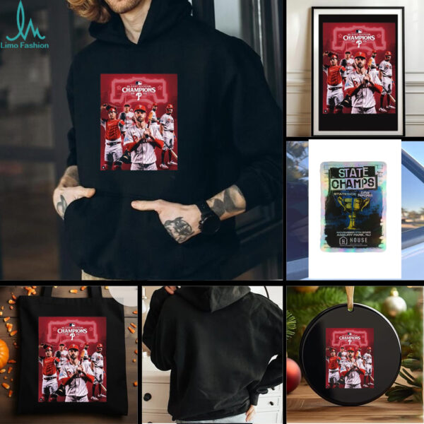 Philadelphia Phillies NL East Division Champions 2025 Poster T shirt