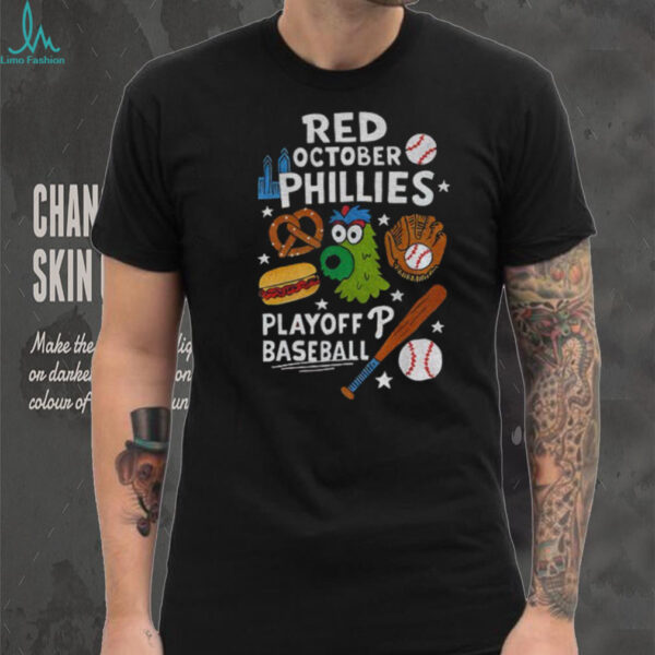 Philadelphia Phillies Phantic Red October Phillies playoff baseball MLB 2025 shirt
