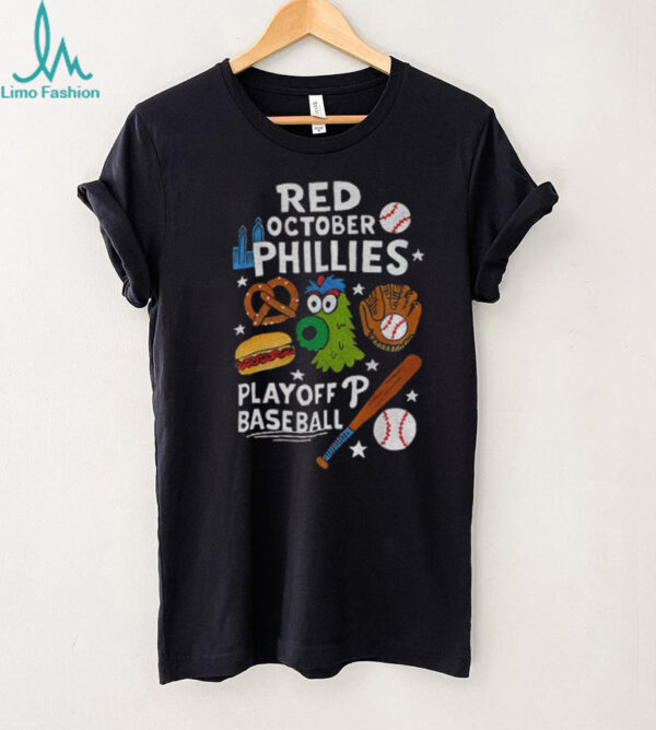Philadelphia Phillies Phantic Red October Phillies playoff baseball MLB 2025 shirt