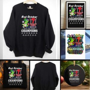 Philadelphia Phillies Red October 2025 B2B Nl East Division Champions T shirt