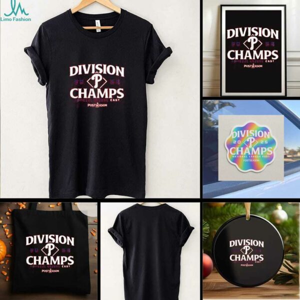 Philadelphia Phillies We Are So Back 2025 NL East Division Champions 2 sided shirt
