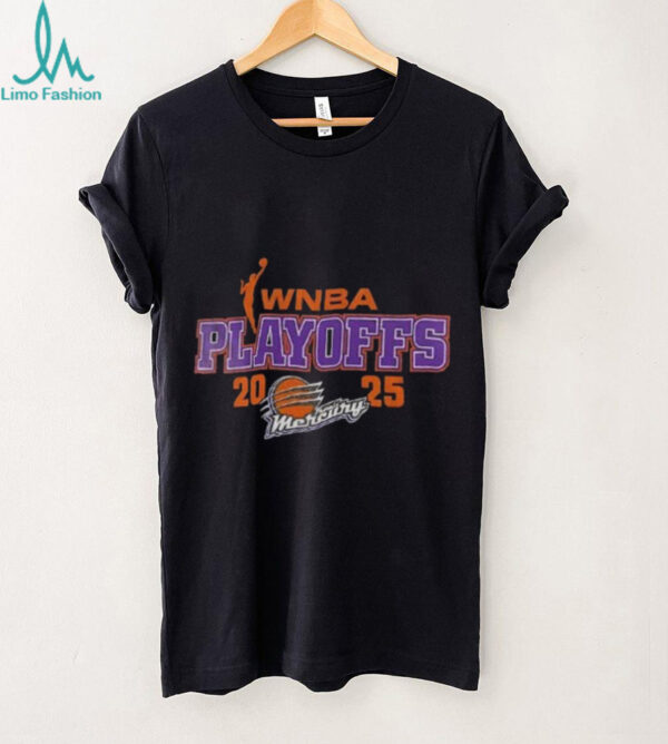 Phoenix Mercury Basketball WNBA Playoffs 2025 logo shirt