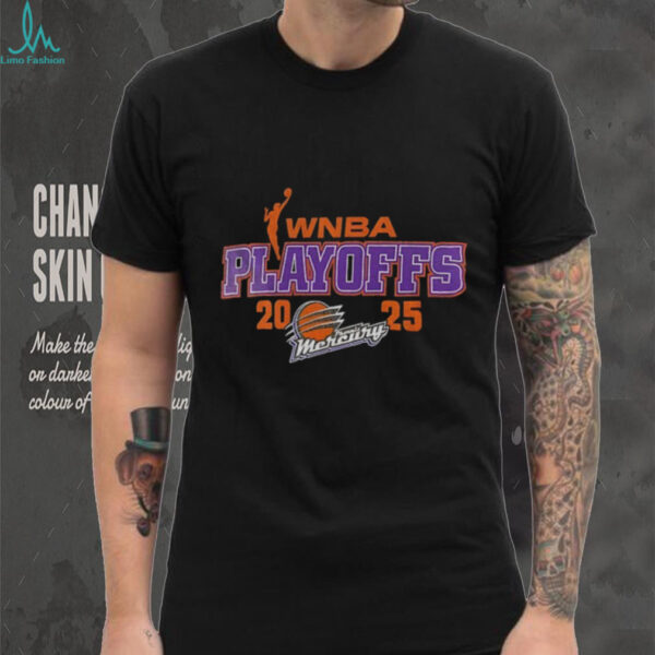 Phoenix Mercury Basketball WNBA Playoffs 2025 logo shirt