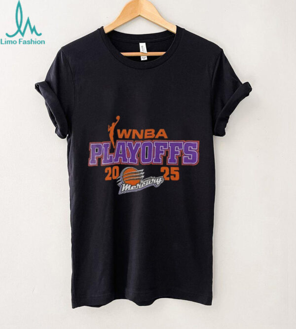 Phoenix Mercury Basketball WNBA Playoffs 2025 logo shirt
