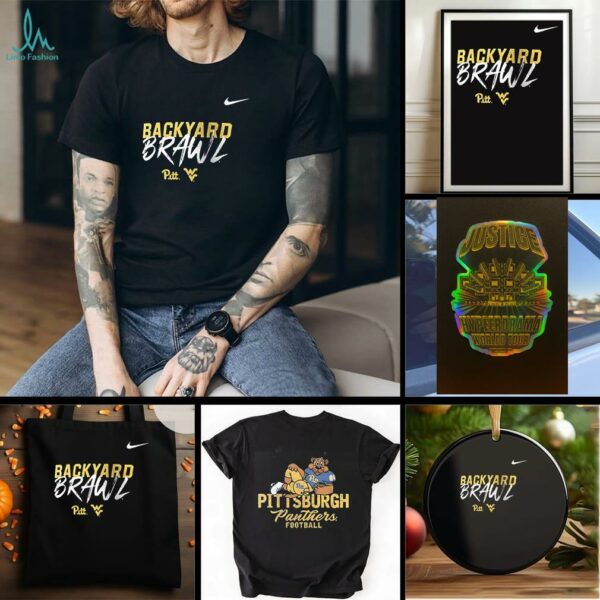 Pittsburgh Panthers Backyard Brawl Pitt mascot vintage shirt