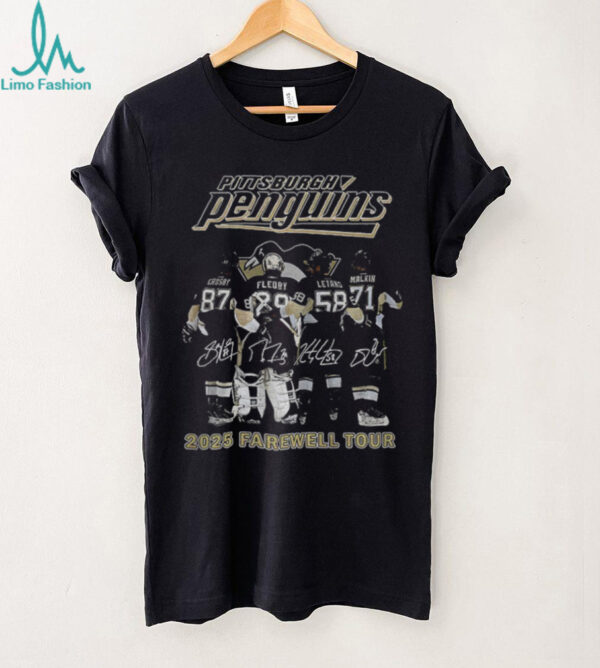 Pittsburgh Penguins Hockey 2025 Farewell Tour signature shirt