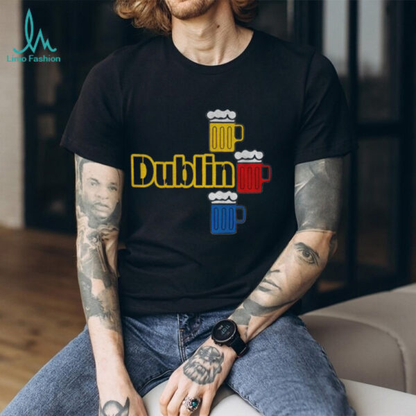 Pittsburgh Steelers Dublin beers shirt
