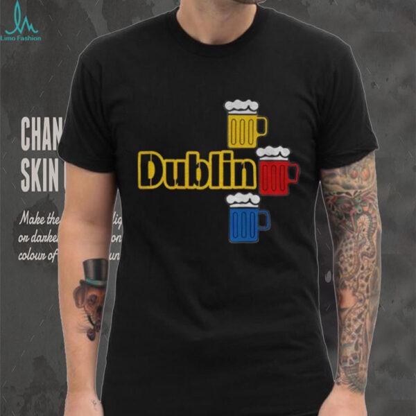 Pittsburgh Steelers Dublin beers shirt
