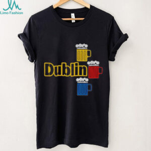 Pittsburgh Steelers Dublin beers shirt