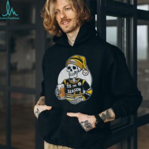 Pittsburgh Steelers Skeleton tis the season Halloween shirt