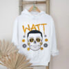 Skull wearing a face scarf Indianapolis Colts football shirt