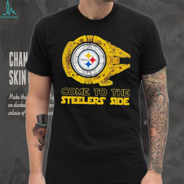 Pittsburgh Steelers x Millennium Falcon come to the Steelers’ side Star Wars shirt