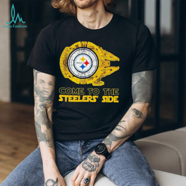 Pittsburgh Steelers x Millennium Falcon come to the Steelers’ side Star Wars shirt