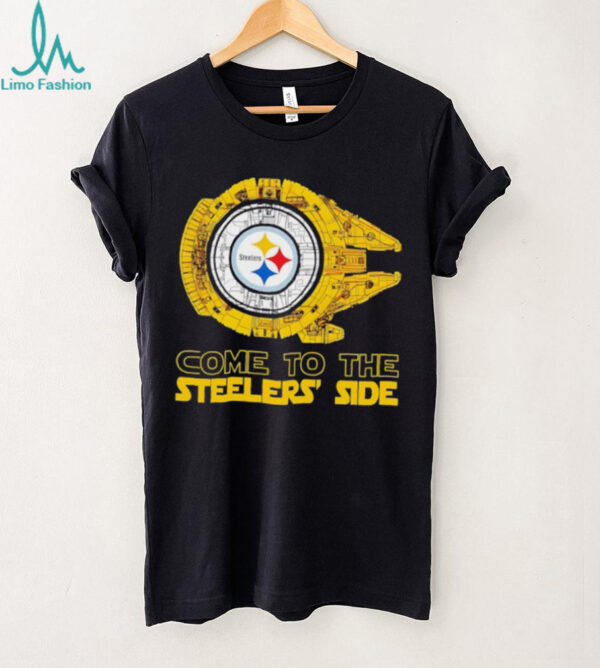 Pittsburgh Steelers x Millennium Falcon come to the Steelers’ side Star Wars shirt