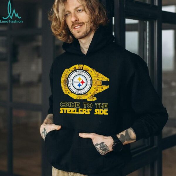 Pittsburgh Steelers x Millennium Falcon come to the Steelers’ side Star Wars shirt