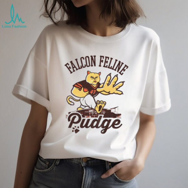 Pudge the Cat Falcon Feline Pudge shirt