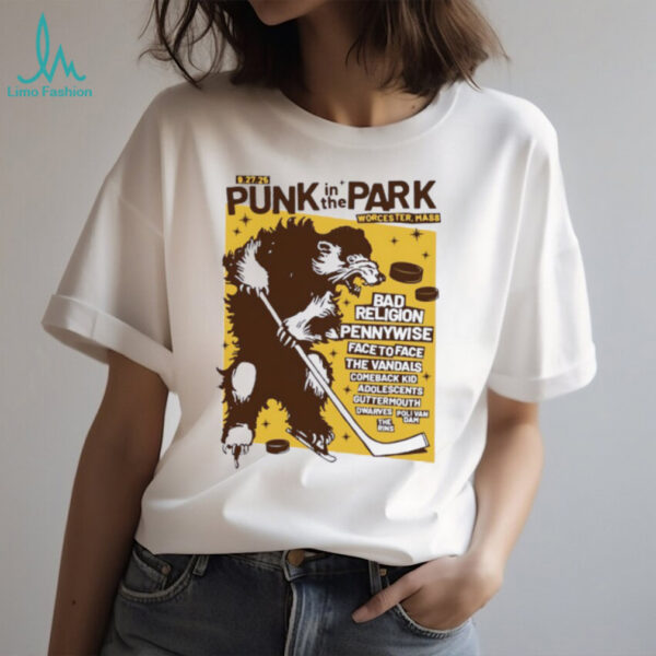 Punk in the Park Worcester Massachusetts September 27th 2025 bad religion poster shirt