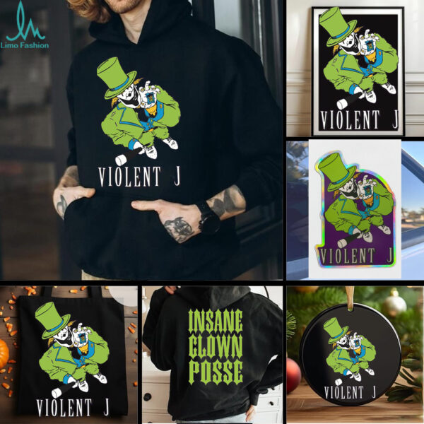 Purple OG Cartoon Violent J Shirt