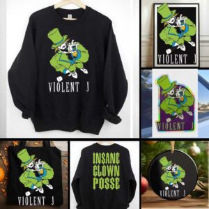 Purple OG Cartoon Violent J Shirt