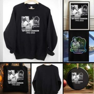 RIP Davey Johnson New York Mets 1943 2025 thank you the memories shirt