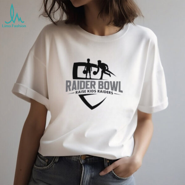 Raider Bowl Las Vegas NFL team raise kids raiders shirt